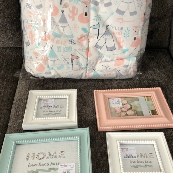 Fox Crib Bedding Set for Girls - Picture 4 of 4